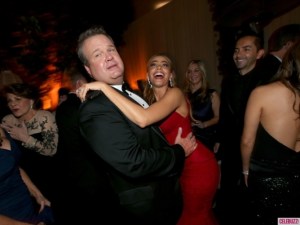 Eric Stonestreet and Sophia Vergara enjoying the festivities.